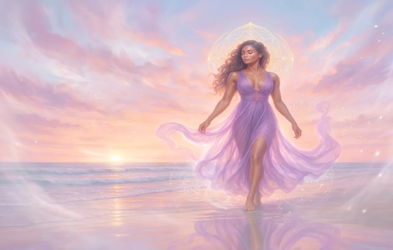 Luxury feminine wellness retreat — healing and transformation